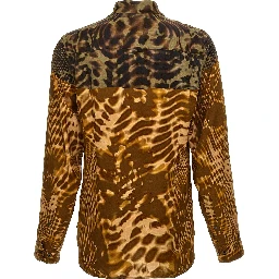 Multicolor Viscose Blouse