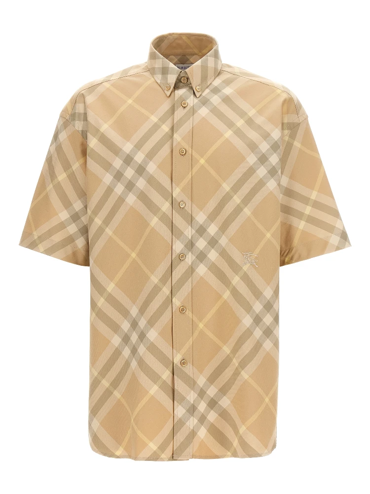 Beige Cotton Blouse