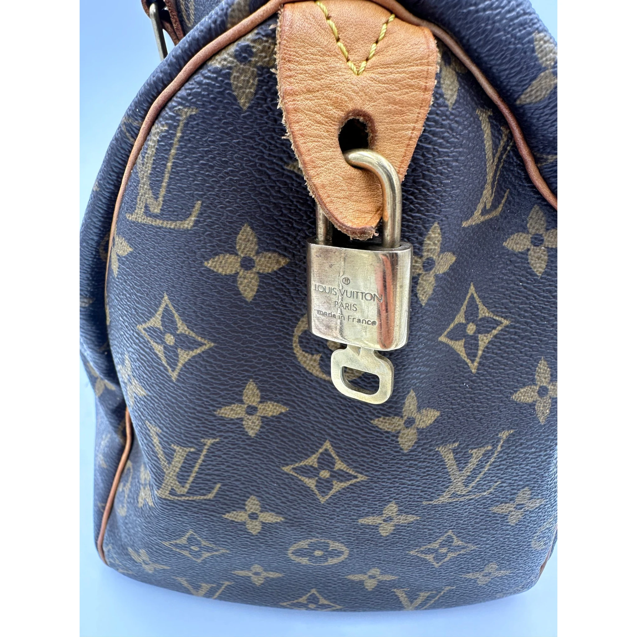 LOUIS VUITTON Speedy 30 Monogram Handbag