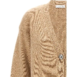 Beige Wool Cardigan