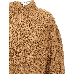 Beige Wool Cardigan