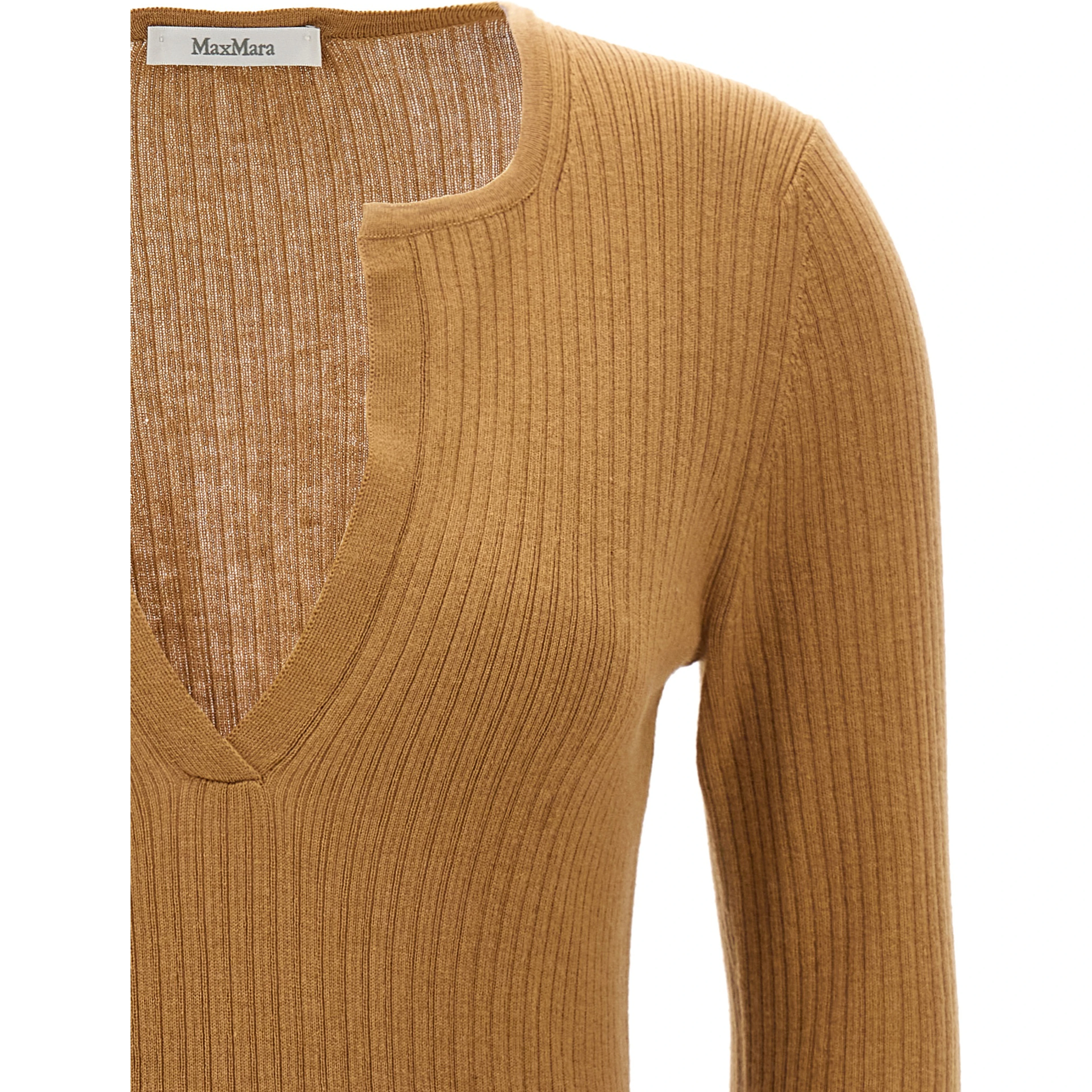 Beige Silk Cardigan