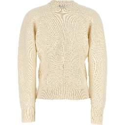 White Wool Cardigan