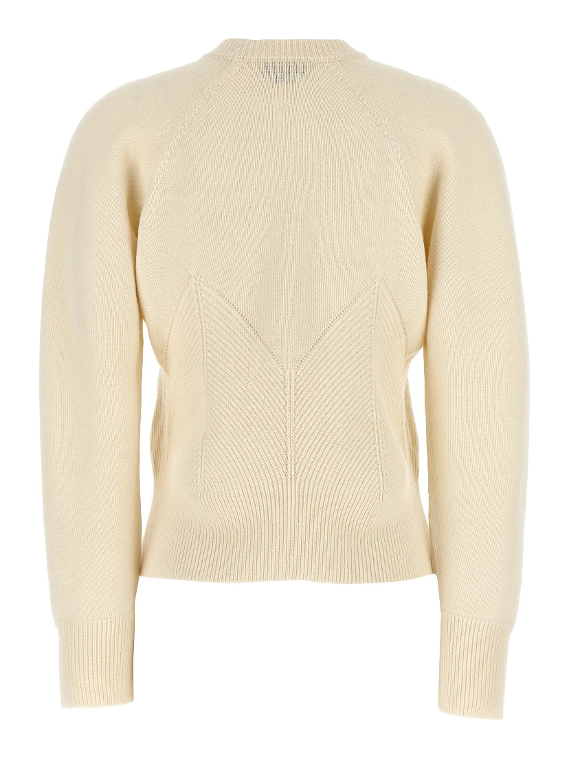White Wool Cardigan