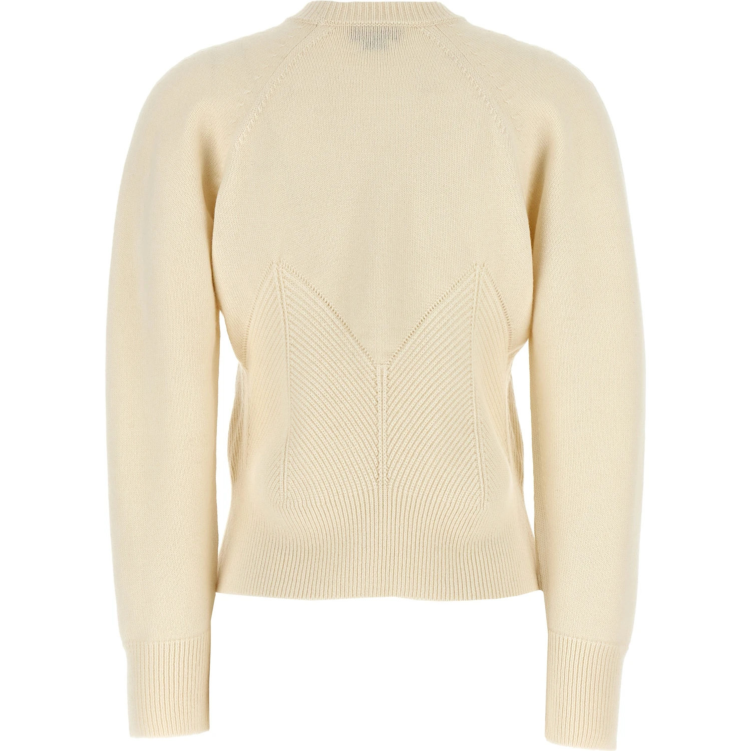 White Wool Cardigan