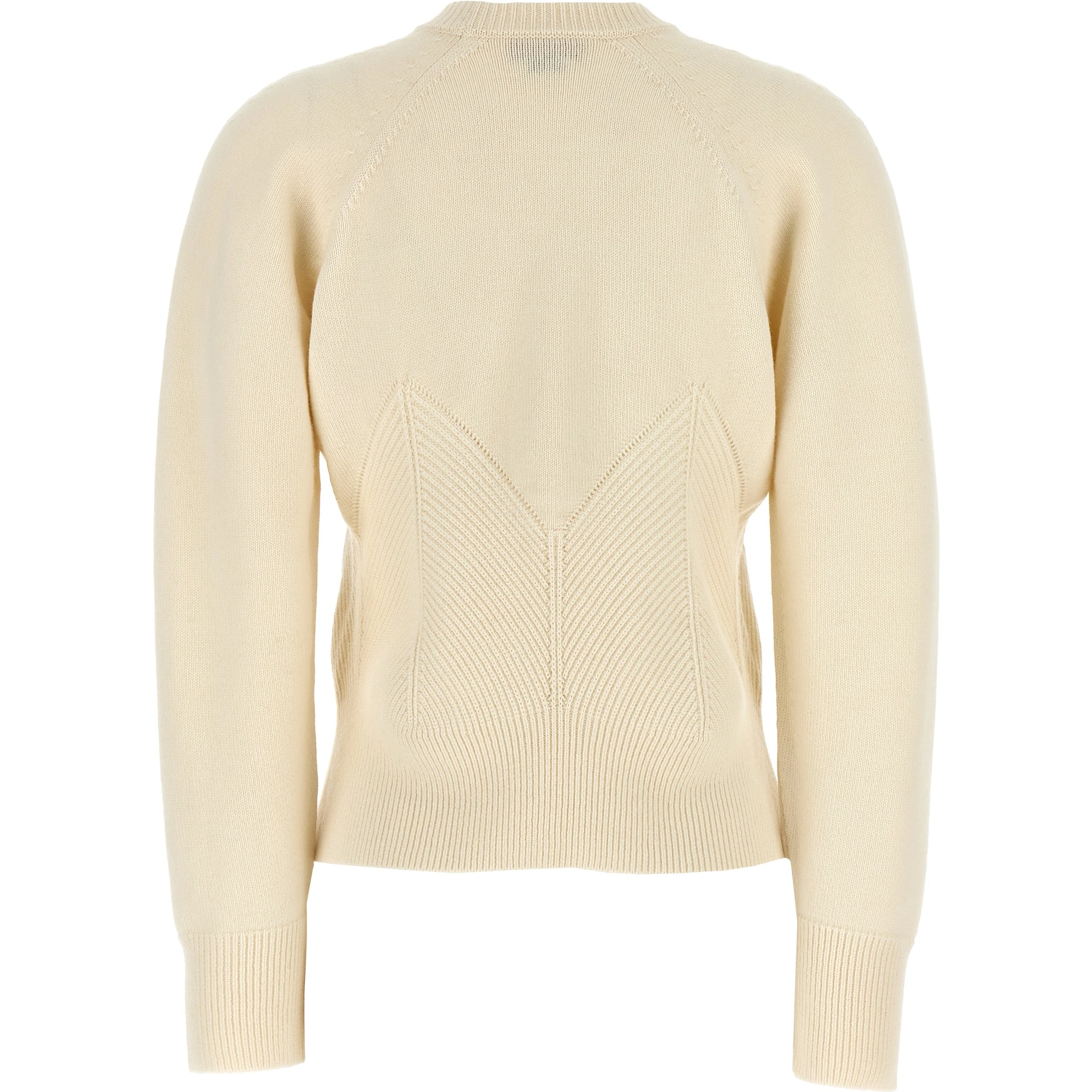 White Wool Cardigan