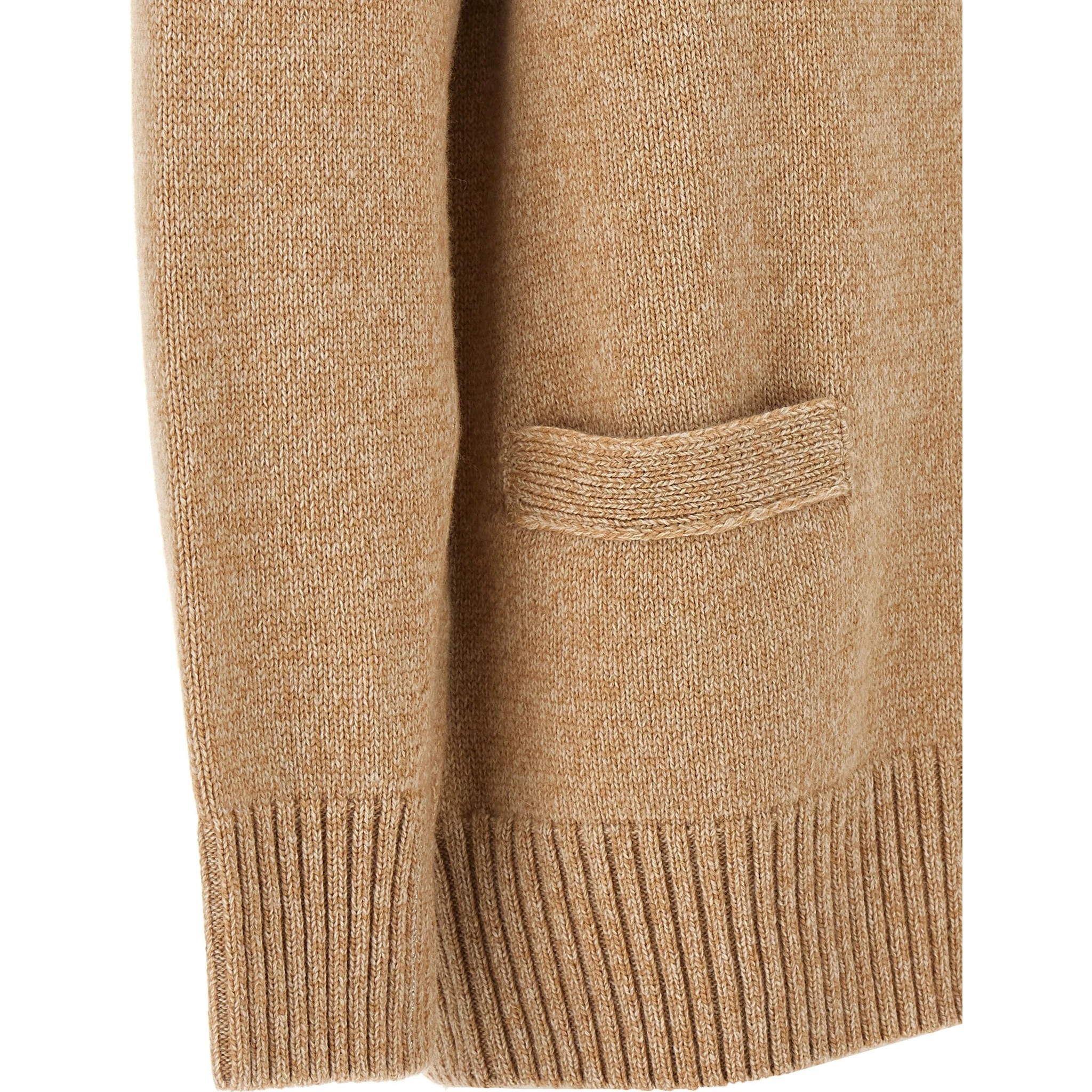 Beige Wool Cardigan