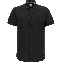 Black Cotton Blouse
