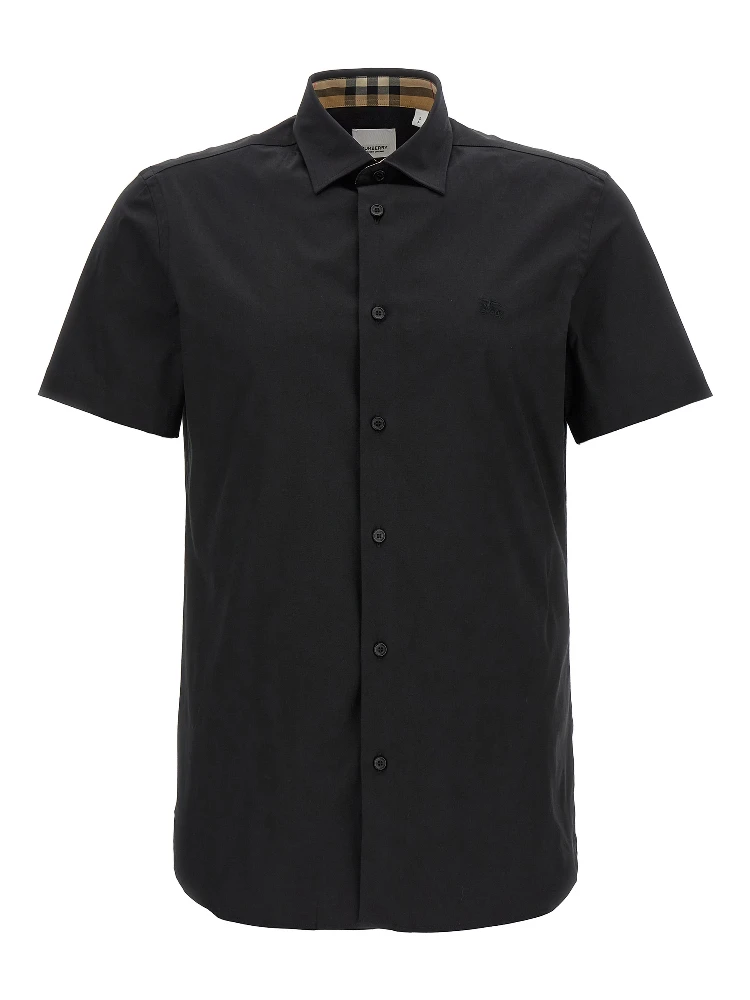 Black Cotton Blouse