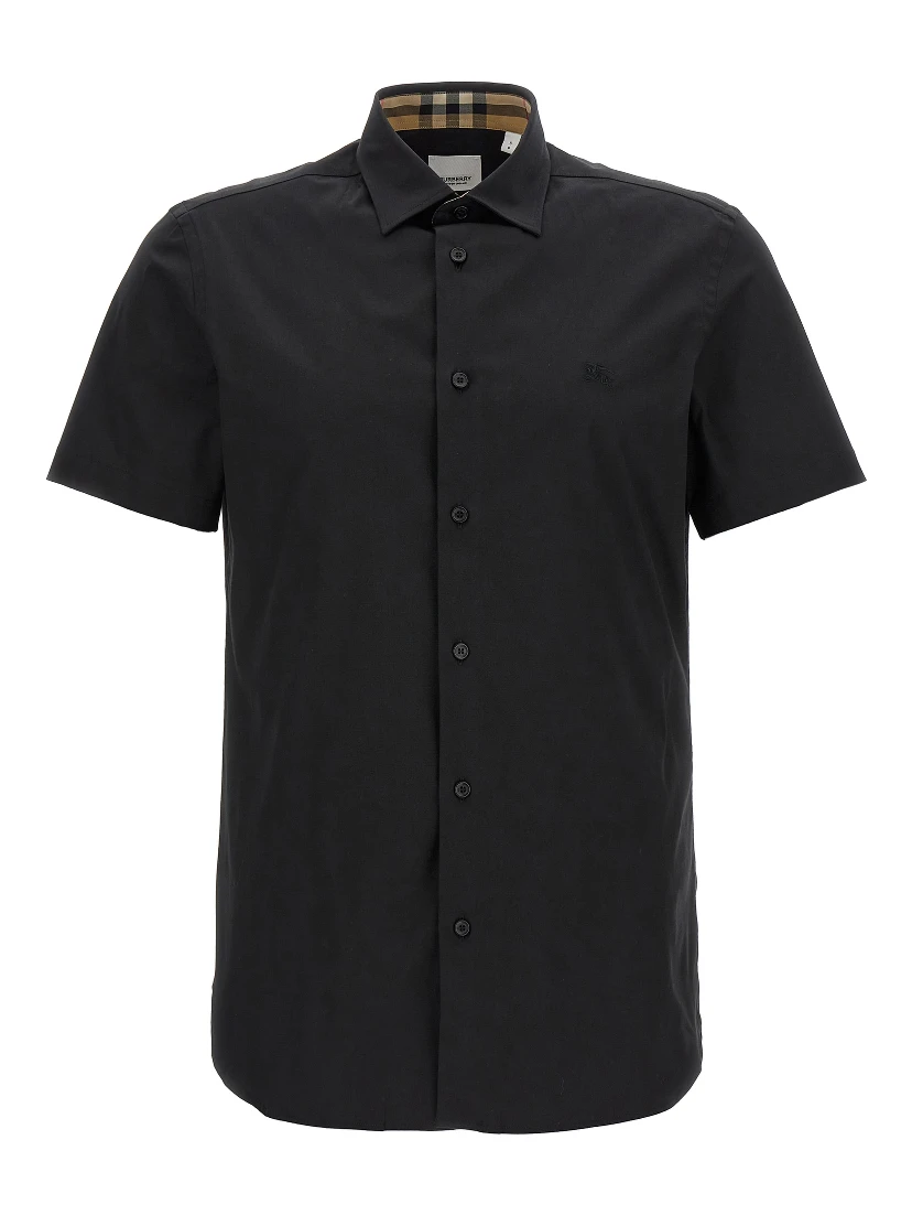 Black Cotton Blouse