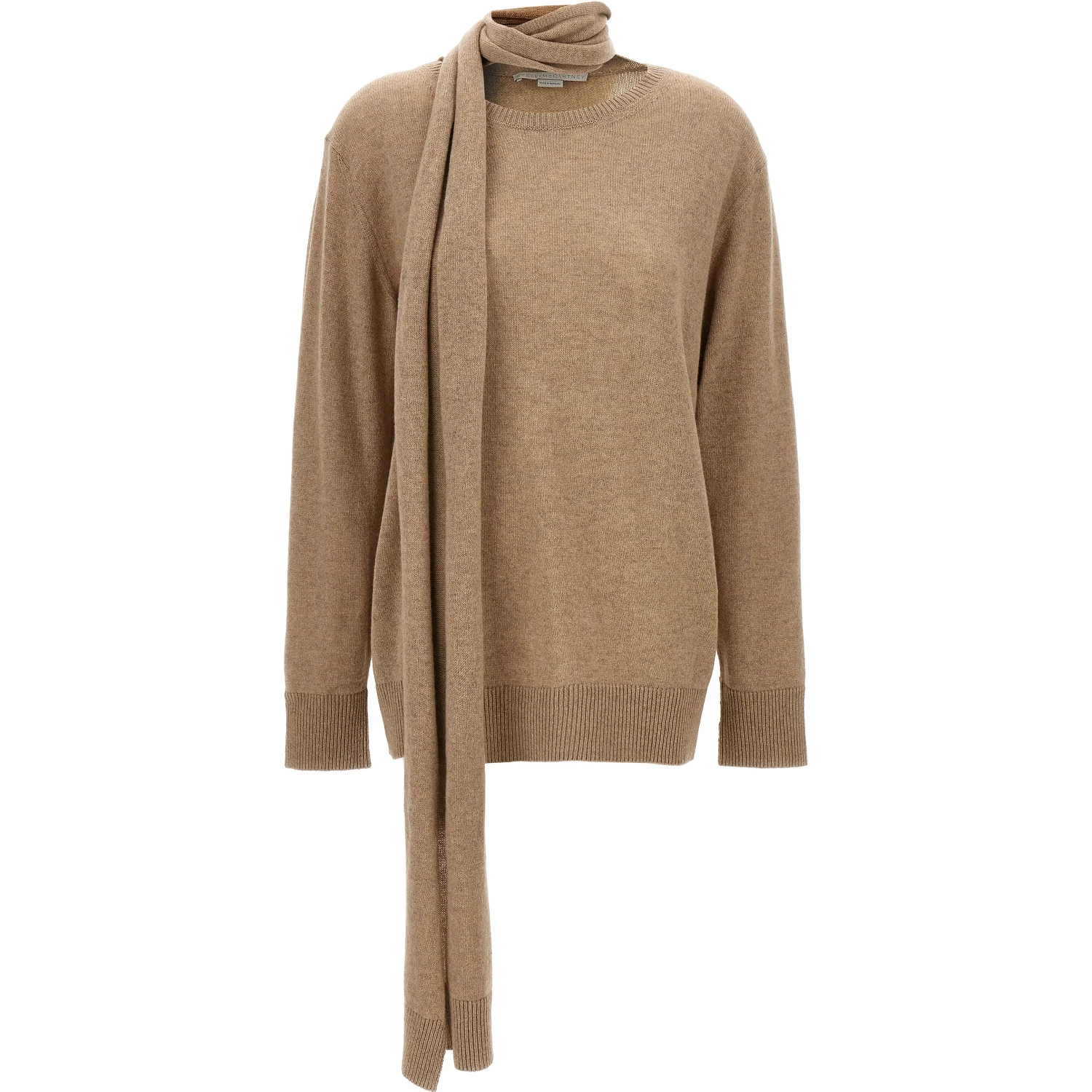 Beige Cashmere Cardigan