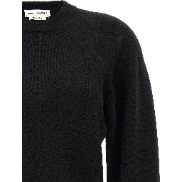 Black Wool Cardigan