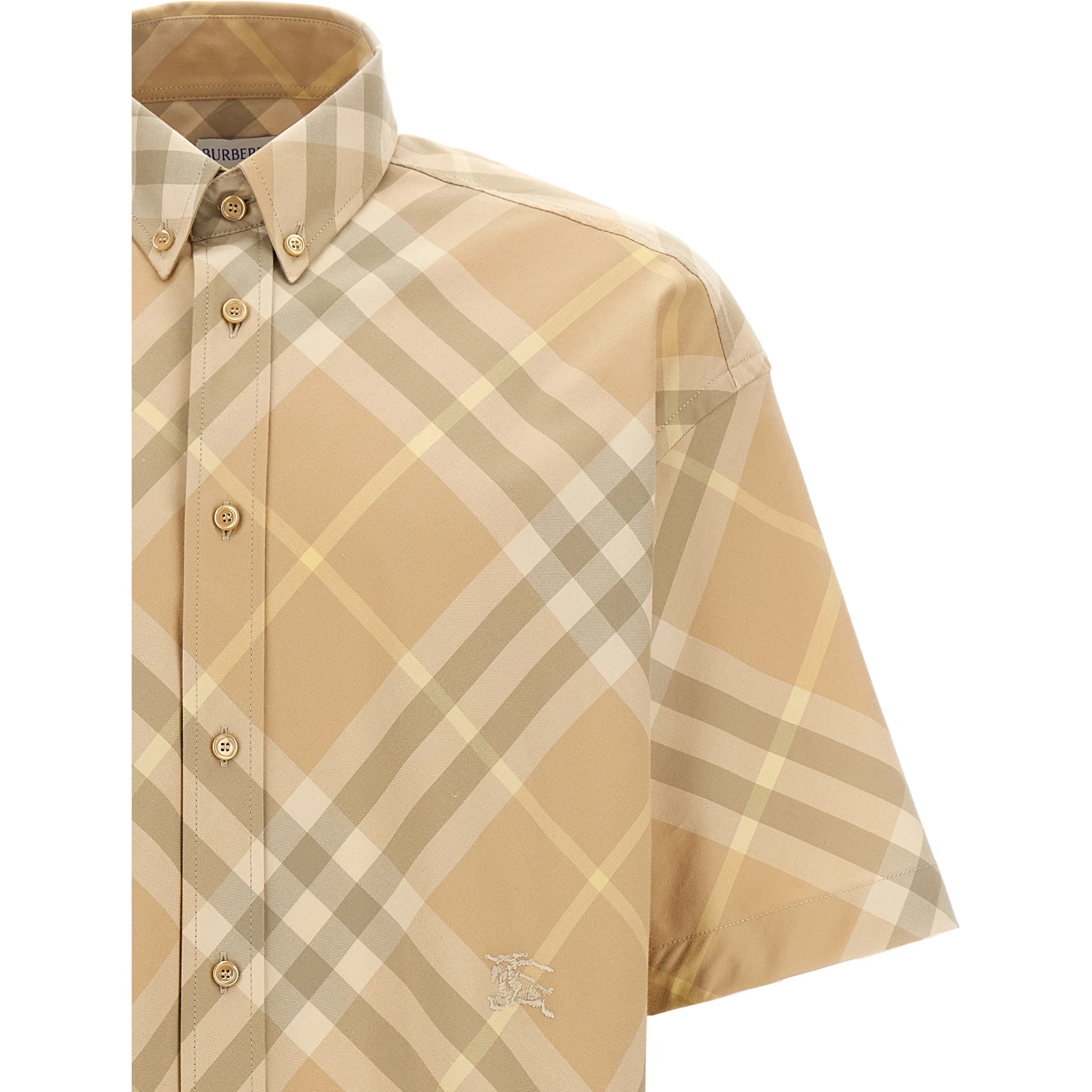 Beige Cotton Blouse