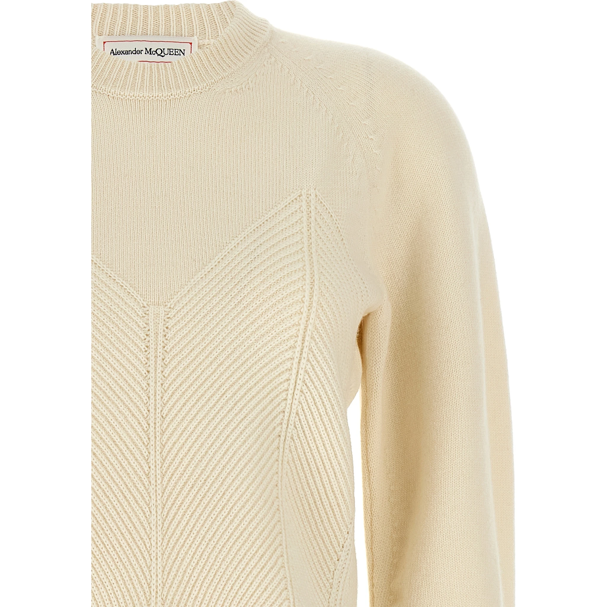 White Wool Cardigan