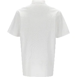 White Cotton Polo Shirt