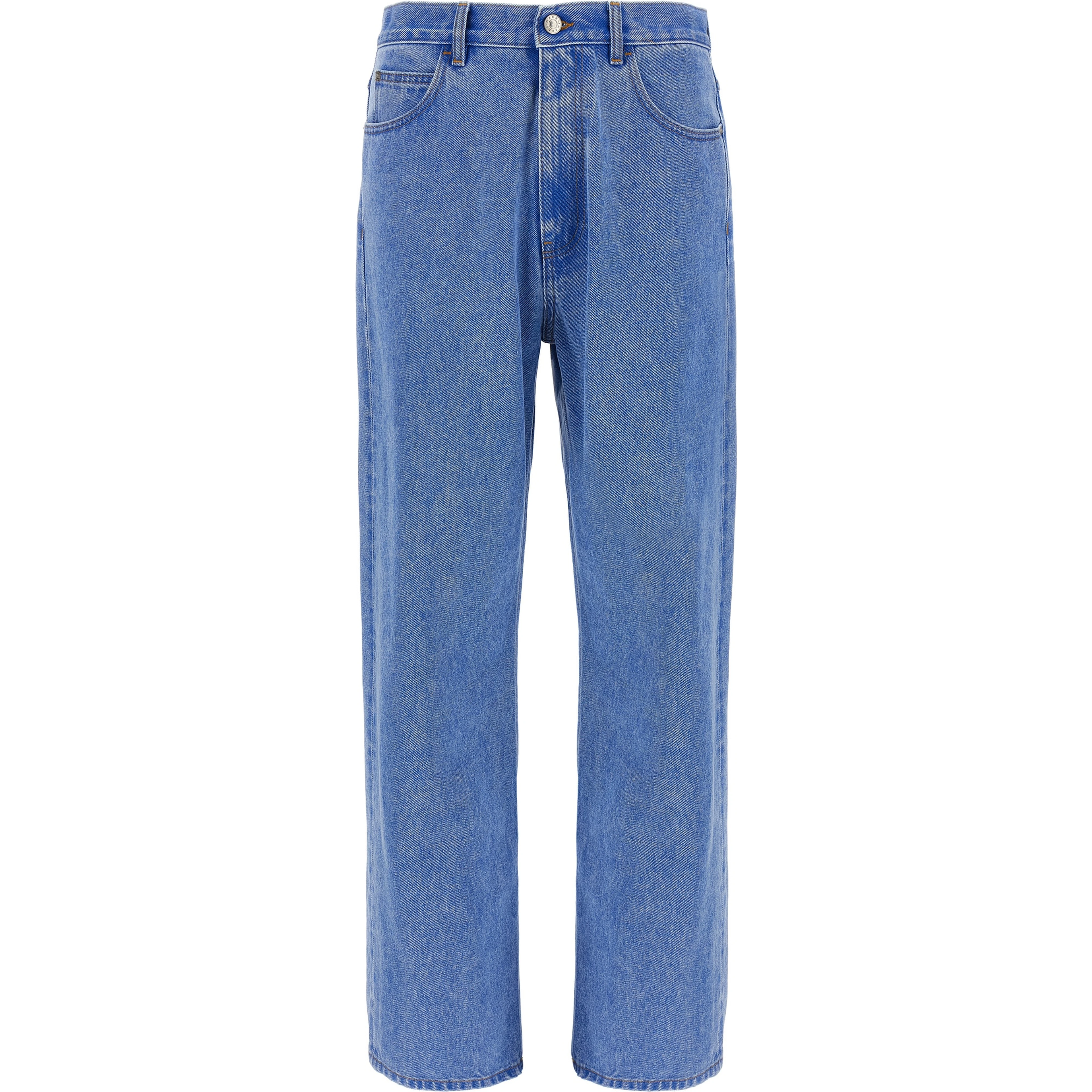 Blue Cotton Jeans Denim