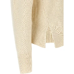 White Wool Cardigan