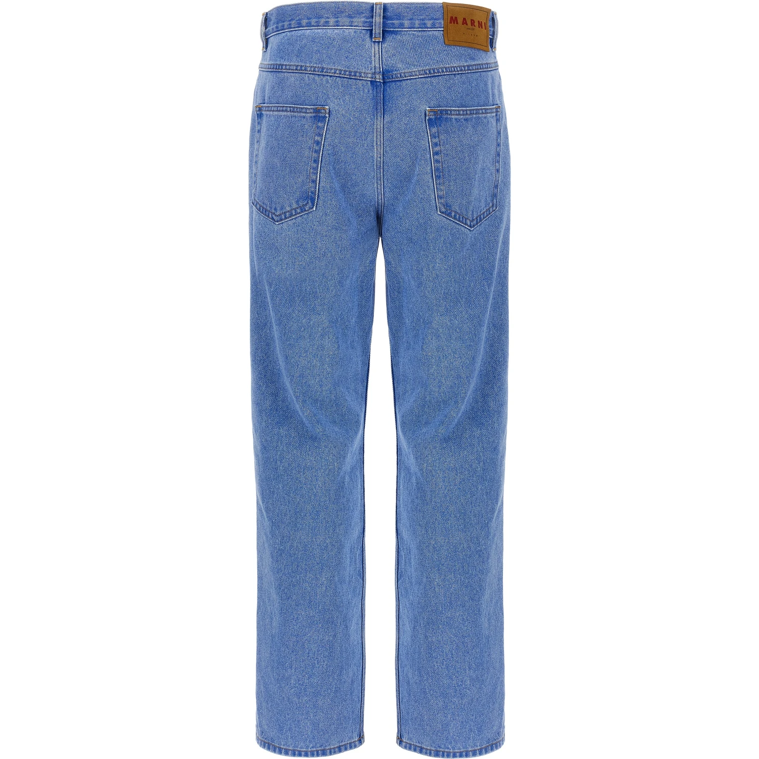 Blue Cotton Jeans Denim