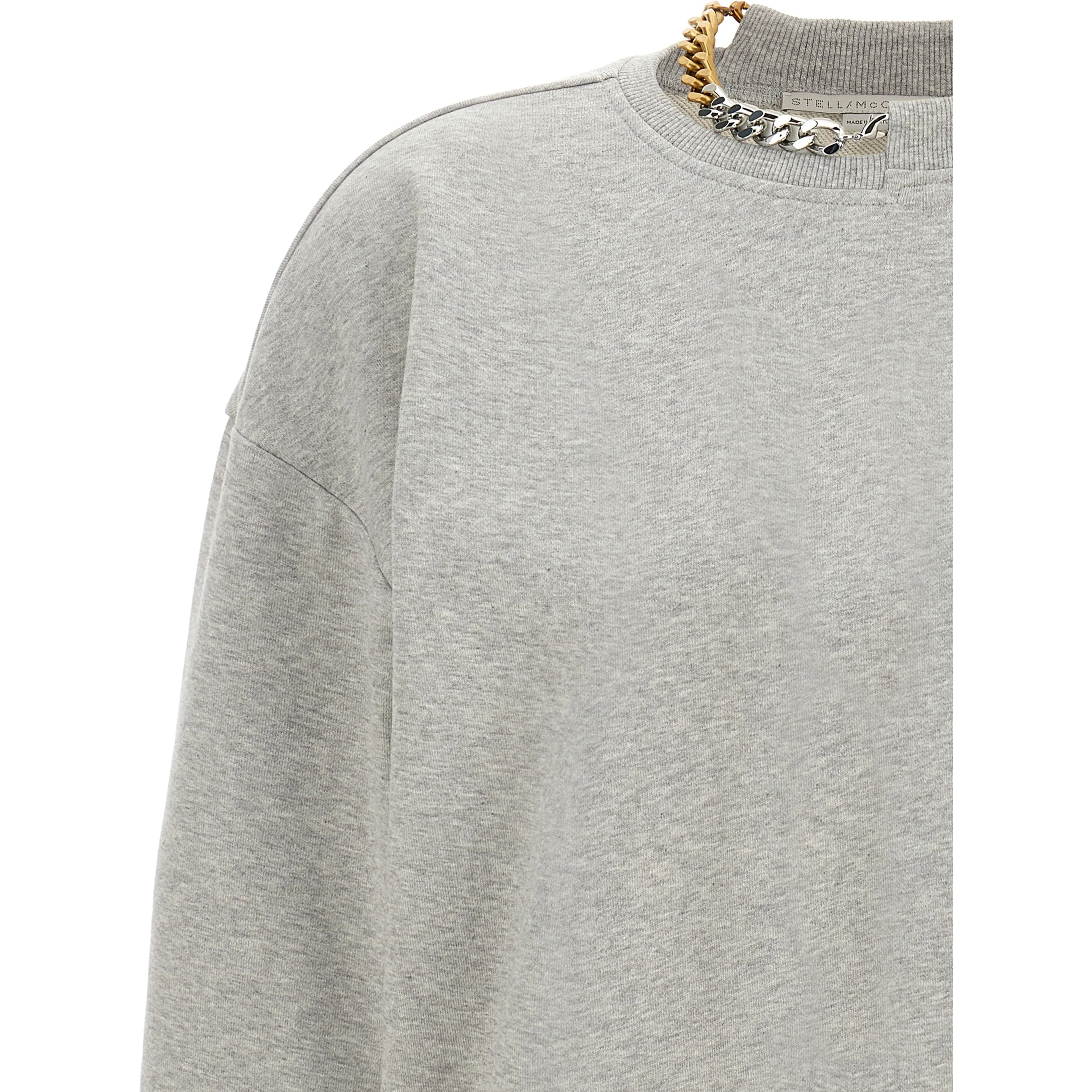 Gray Cotton Sweatshirt