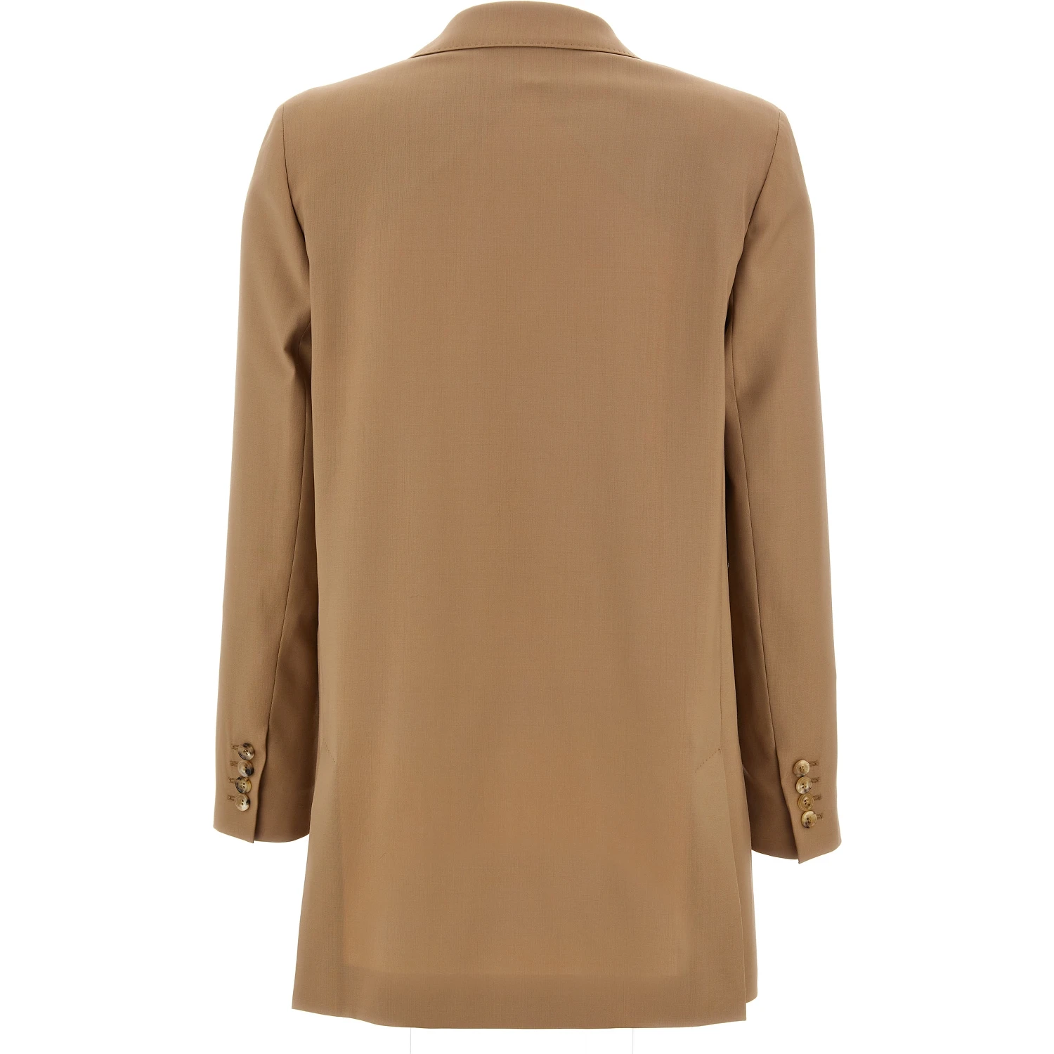 Beige Virgin Wool Blazer