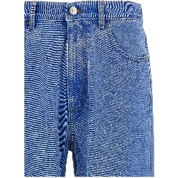 Blue Cotton Jeans Denim