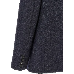 Blue Viscose Blazer