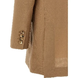 Beige Virgin Wool Blazer