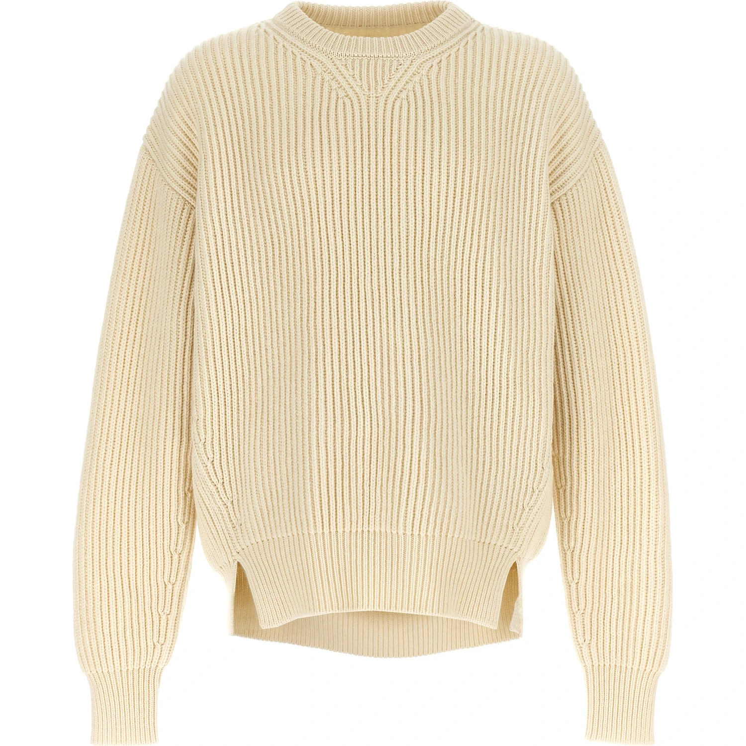 White Wool Cardigan