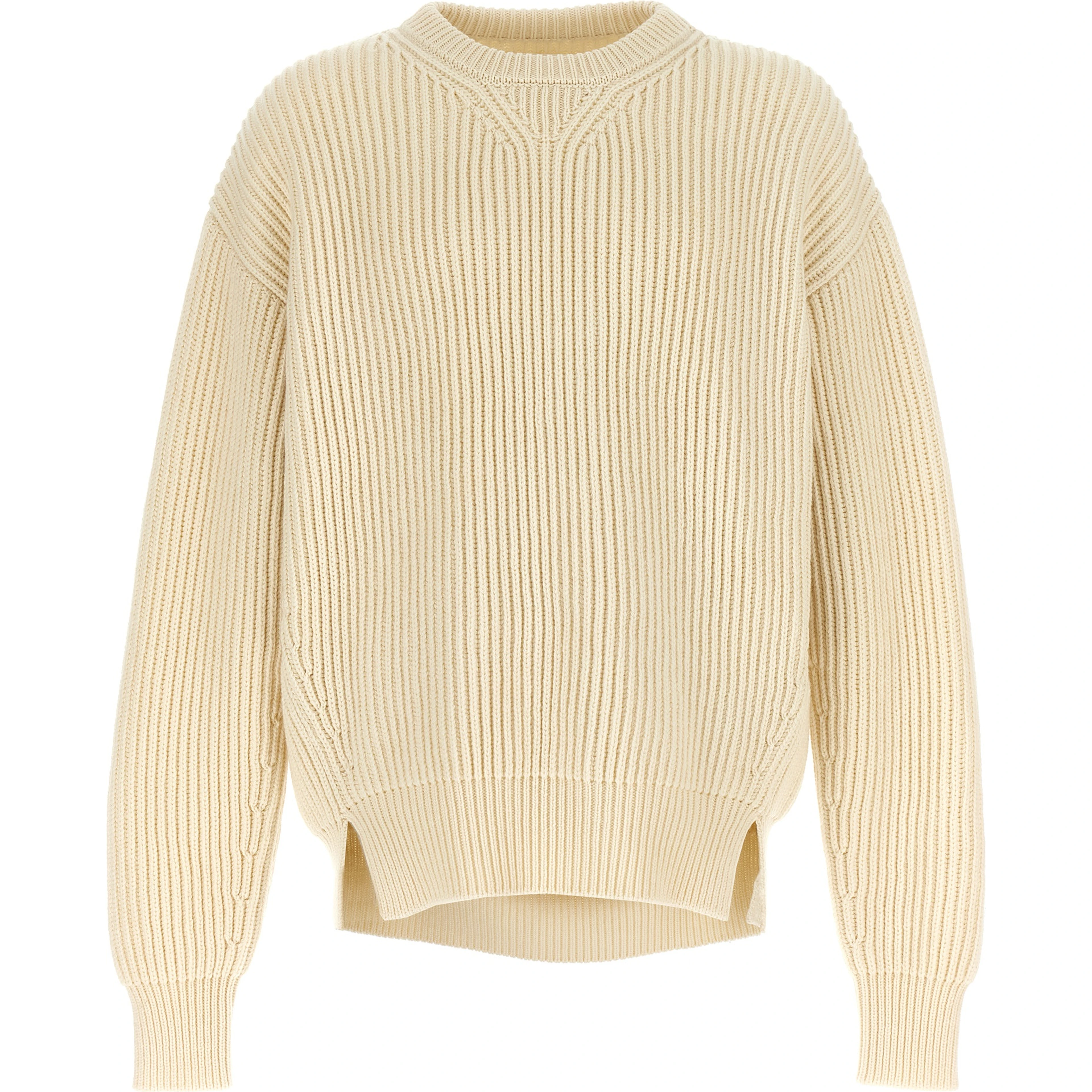 White Wool Cardigan