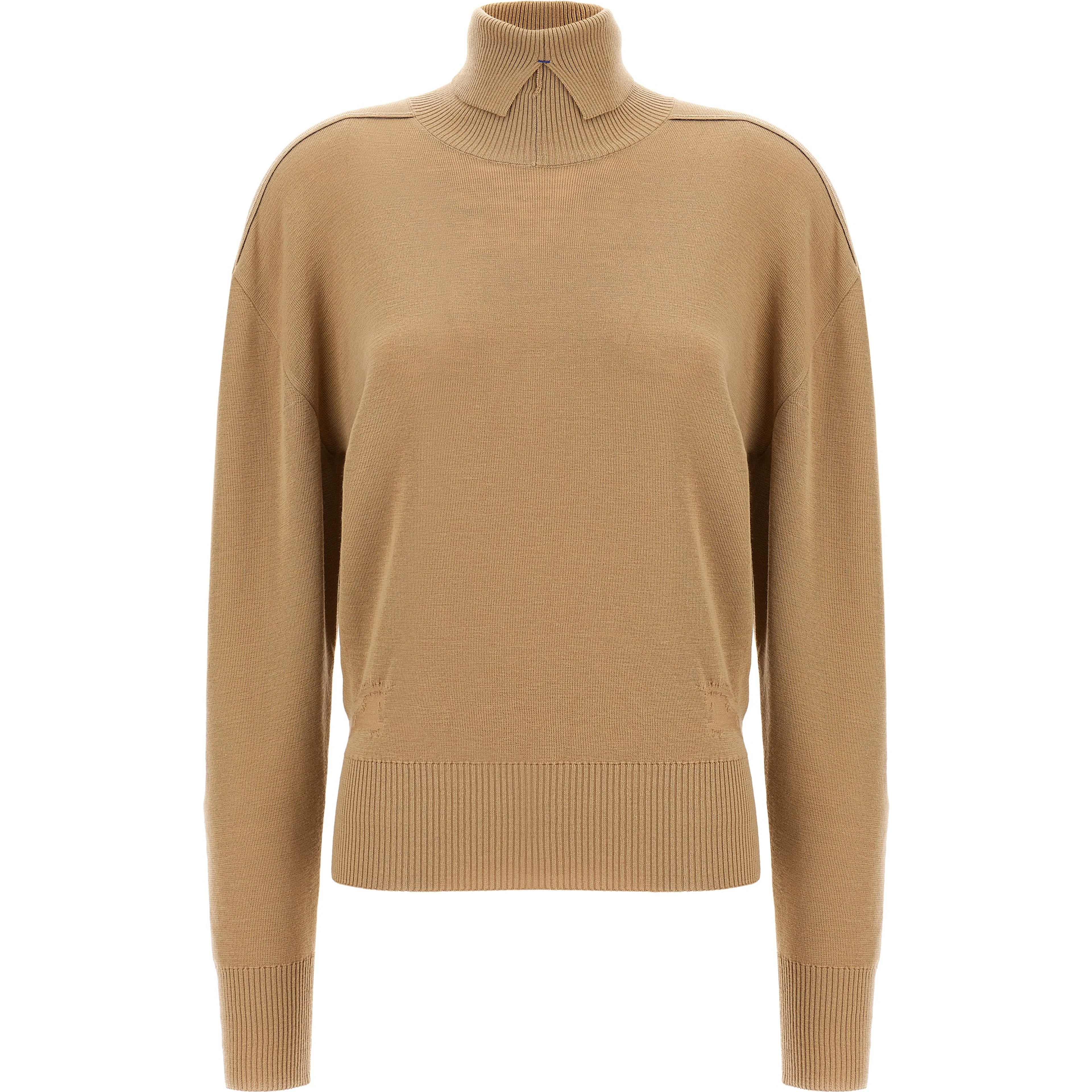 Beige Wool Cardigan
