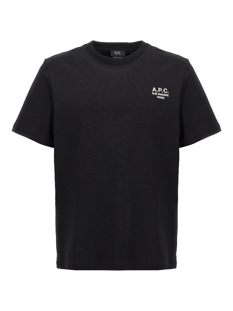 Black Cotton T-Shirt