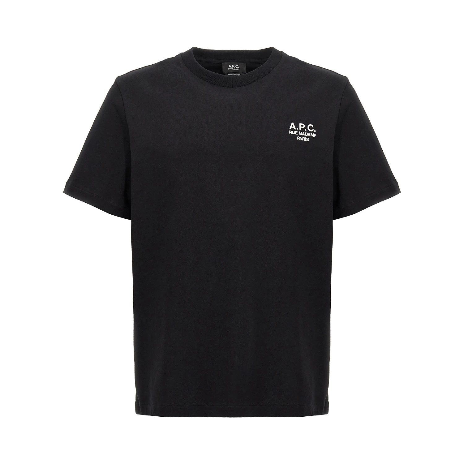 Black Cotton T-Shirt