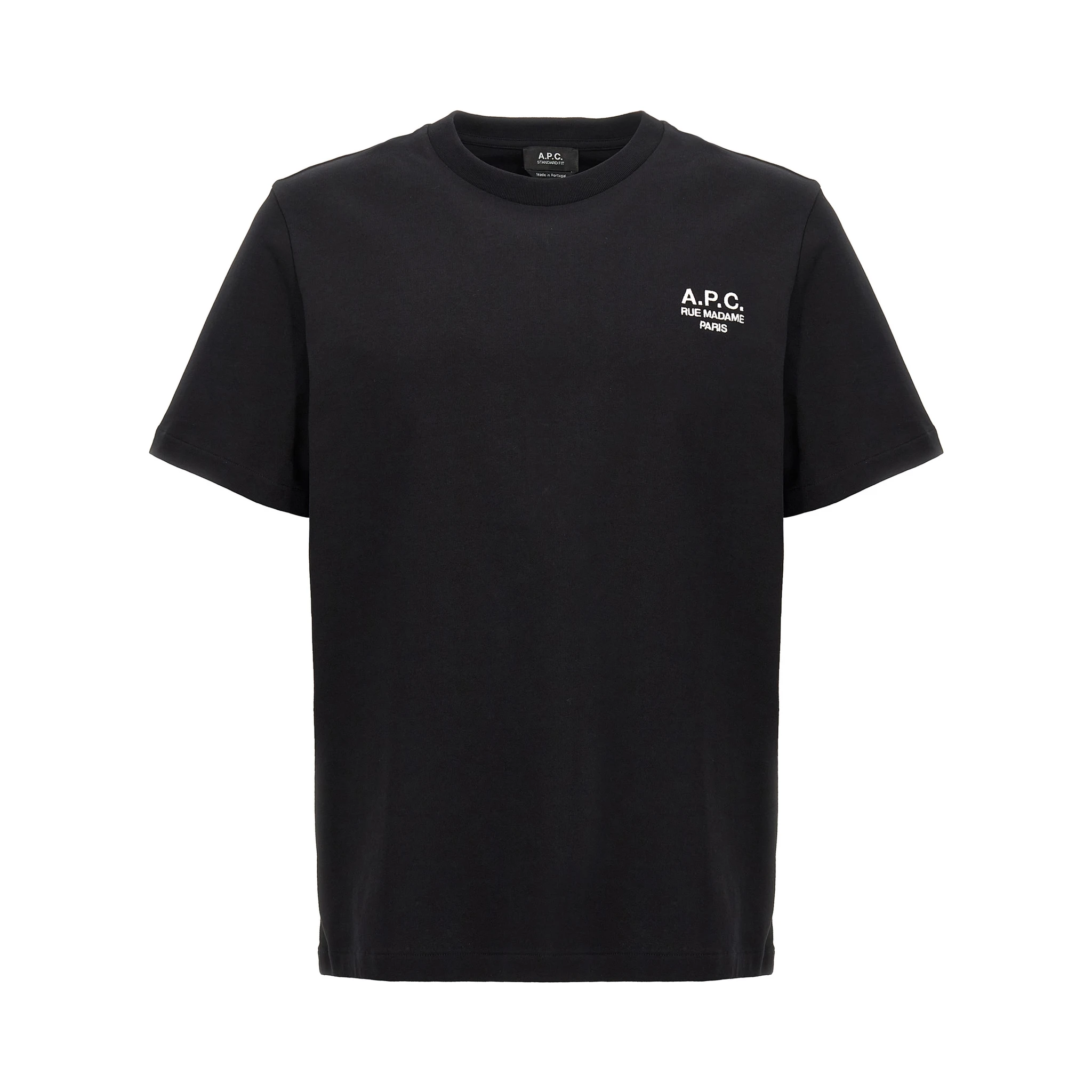 Black Cotton T-Shirt