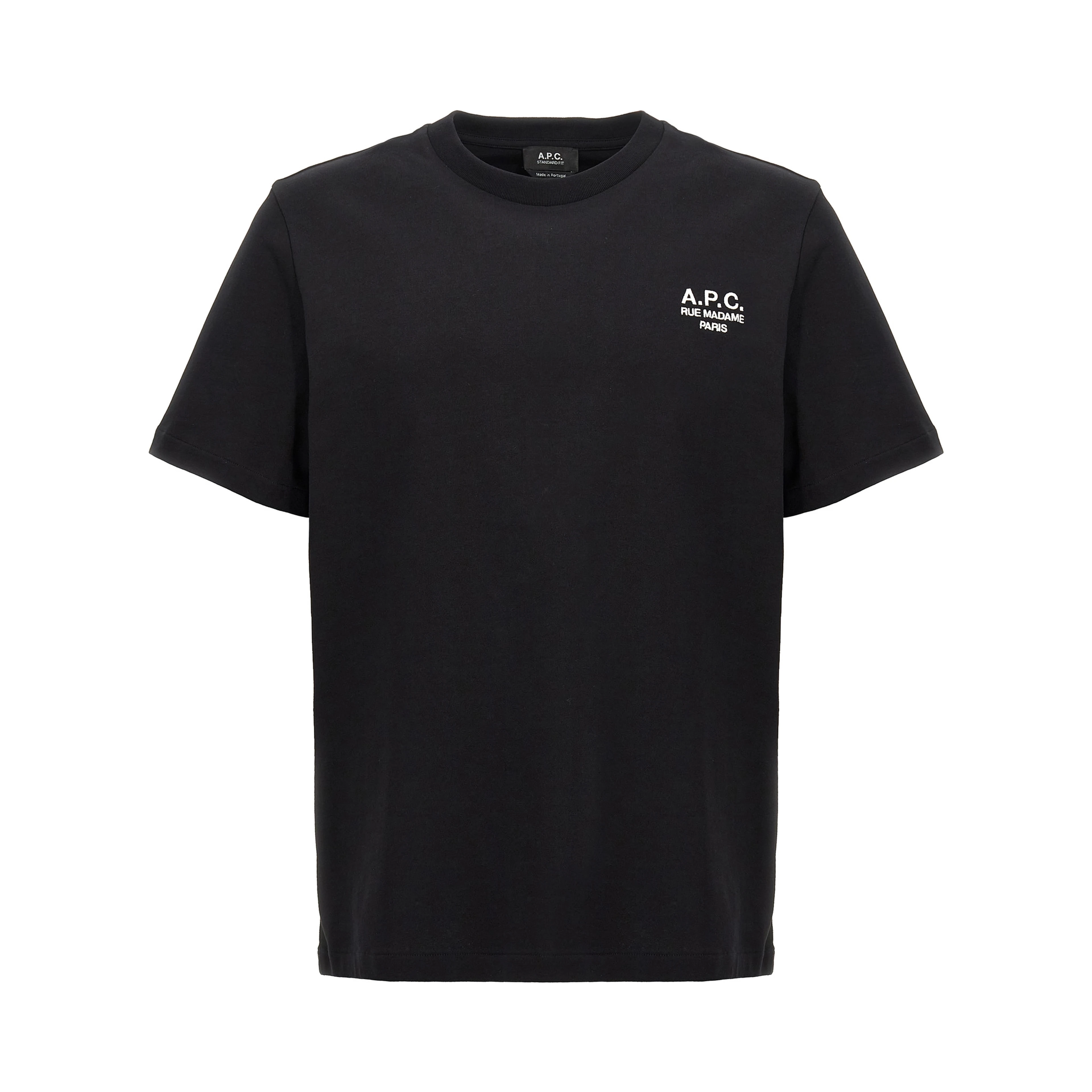Black Cotton T-Shirt