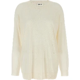 White Wool Cardigan