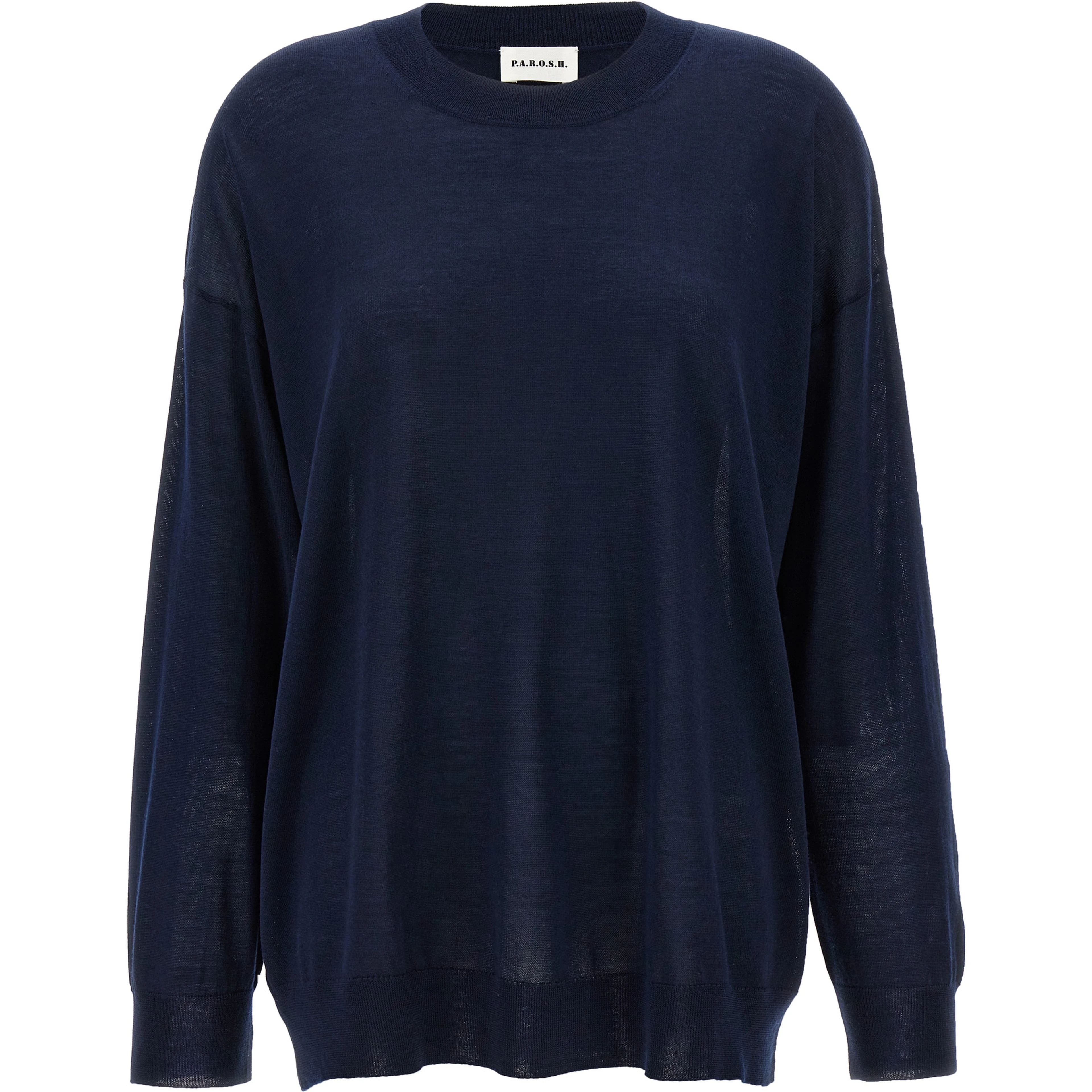 Blue Wool Cardigan