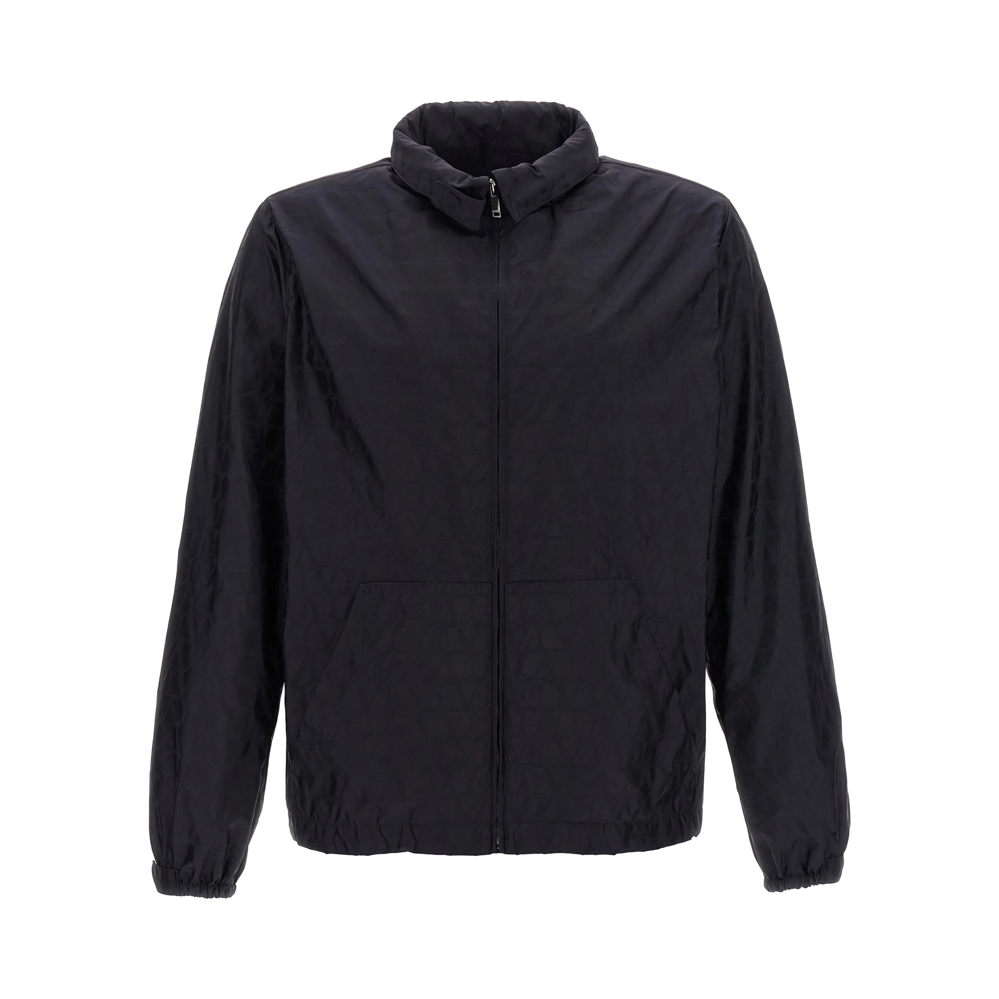 Blue Polyamide Shell Jacket