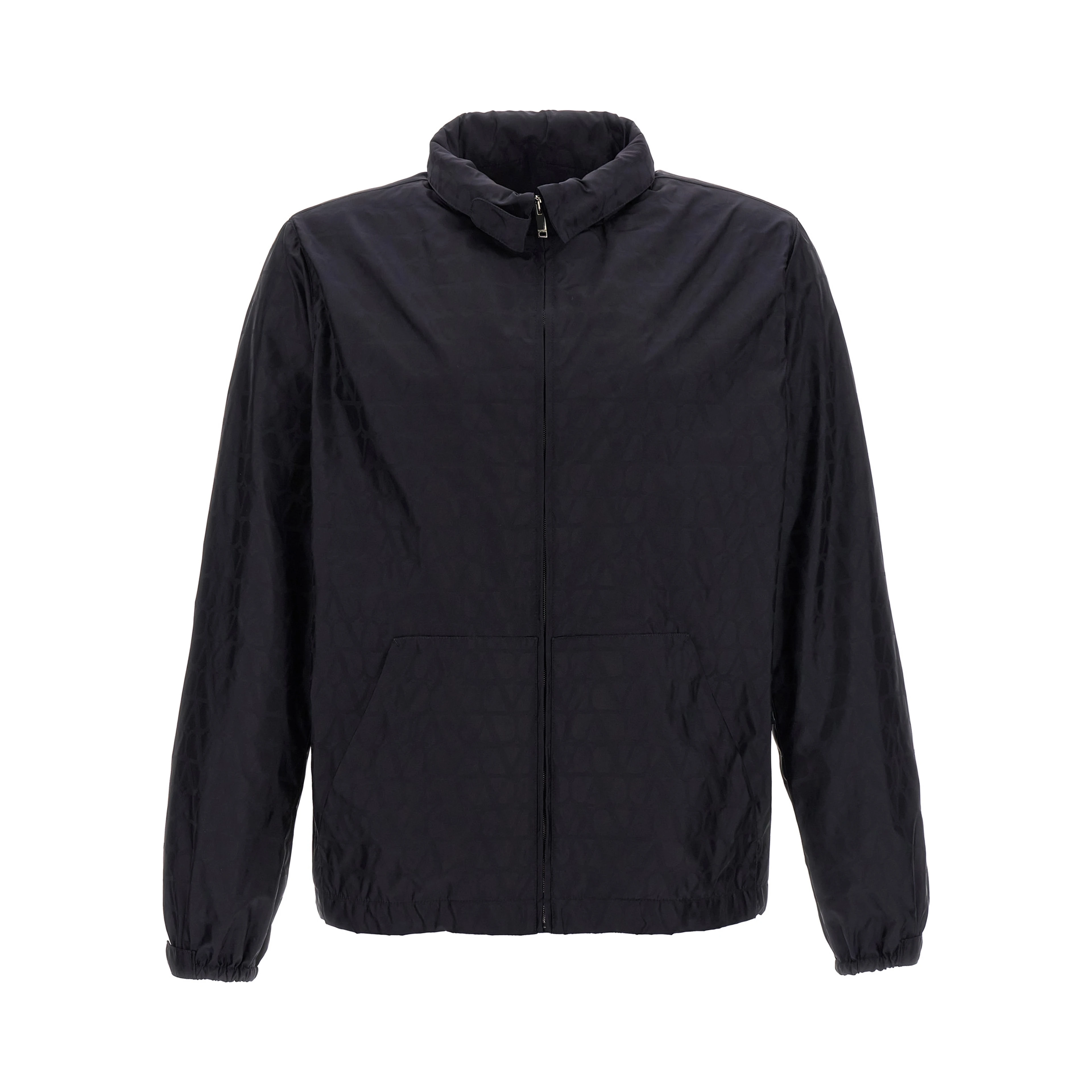 Blue Polyamide Shell Jacket
