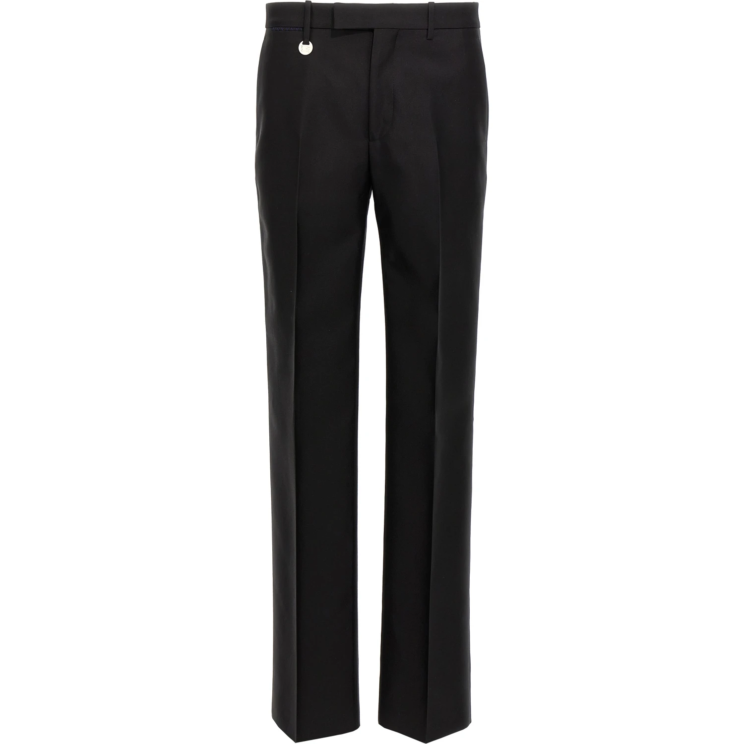 Black Virgin Wool Dress Pants