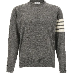 Gray Virgin Wool Cardigan