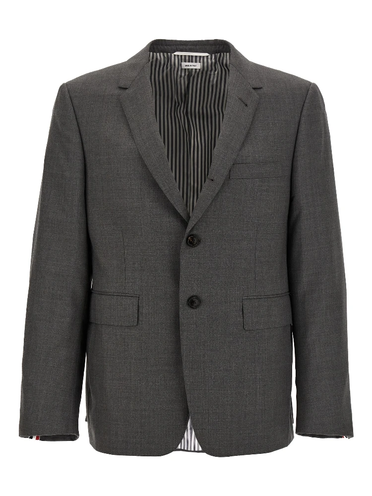 Gray Wool Blazer