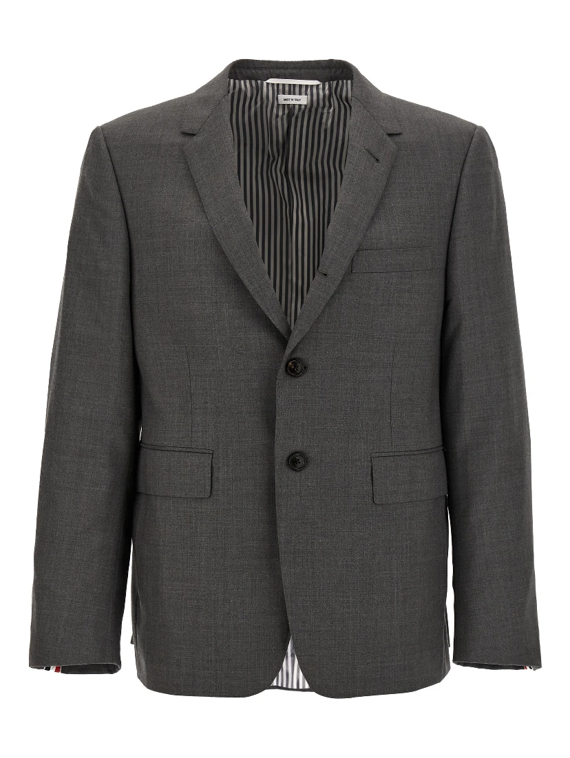 Gray Wool Blazer