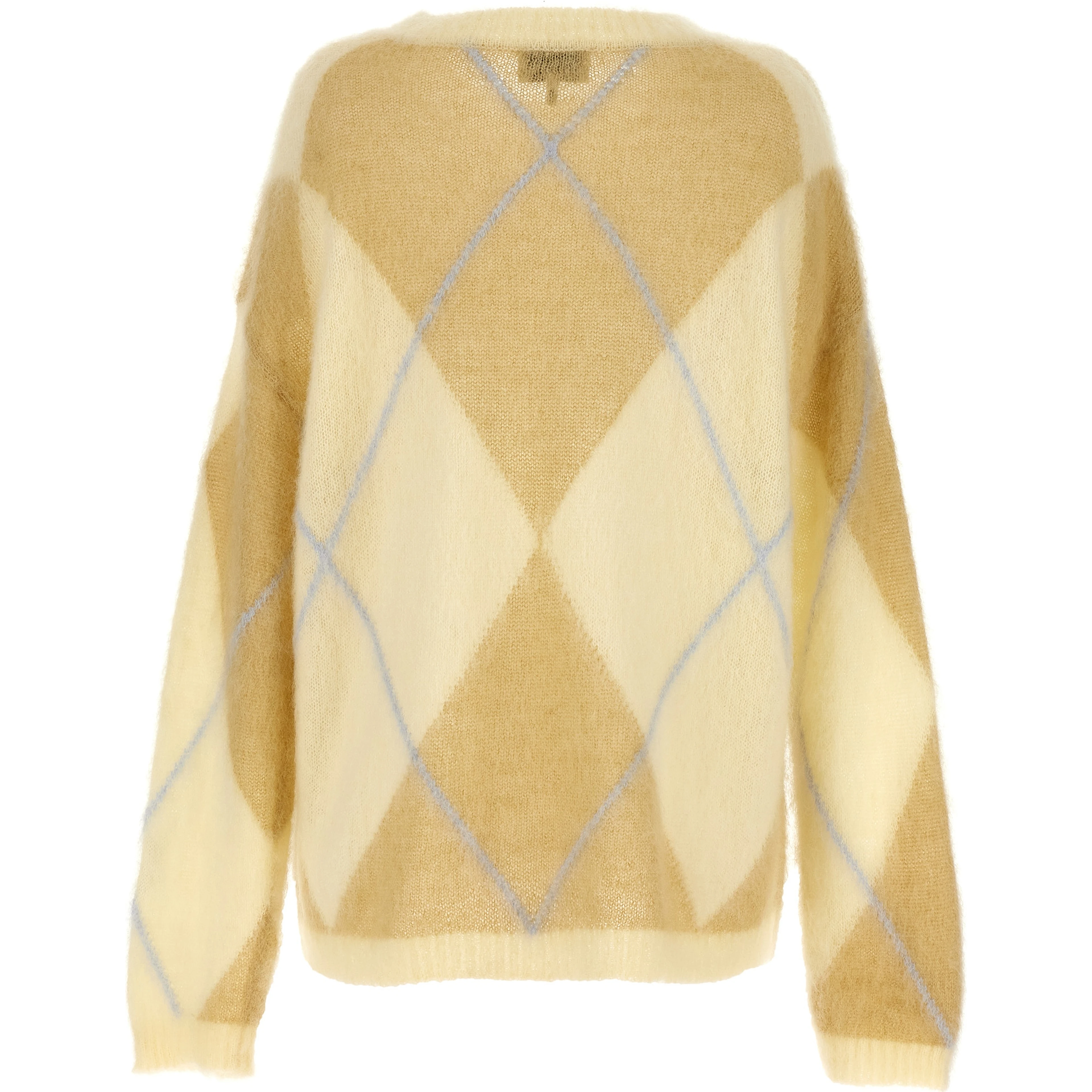 Bicolor Wool Cardigan