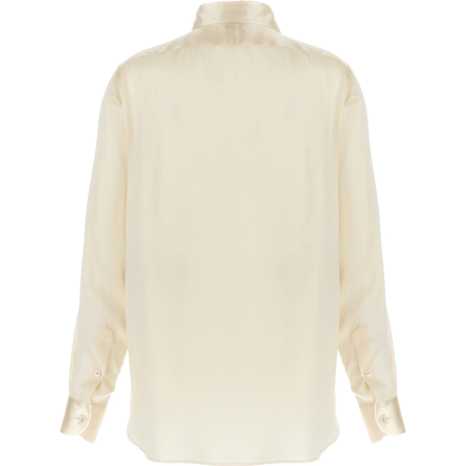 White Silk Blouse