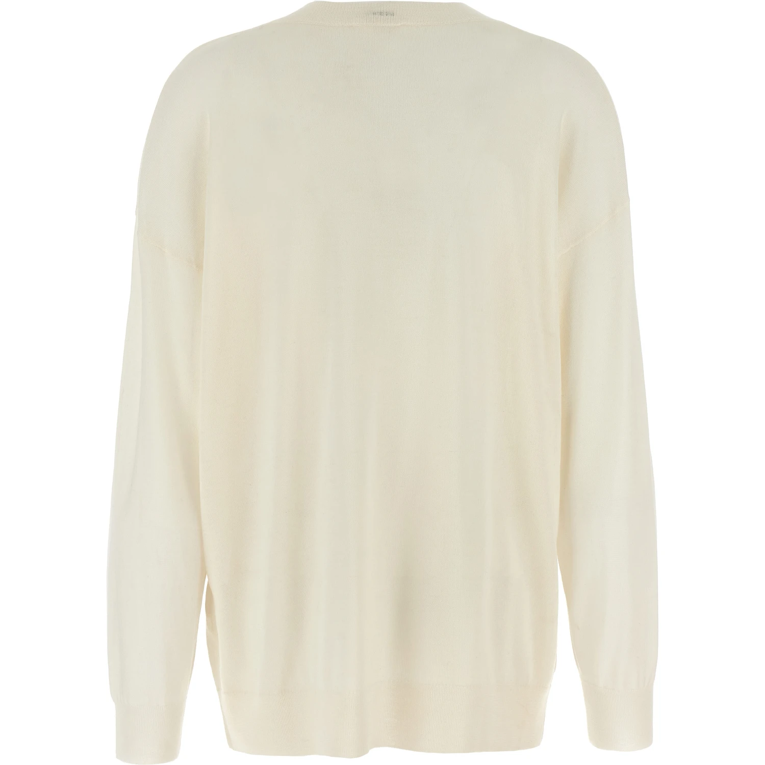 White Wool Cardigan