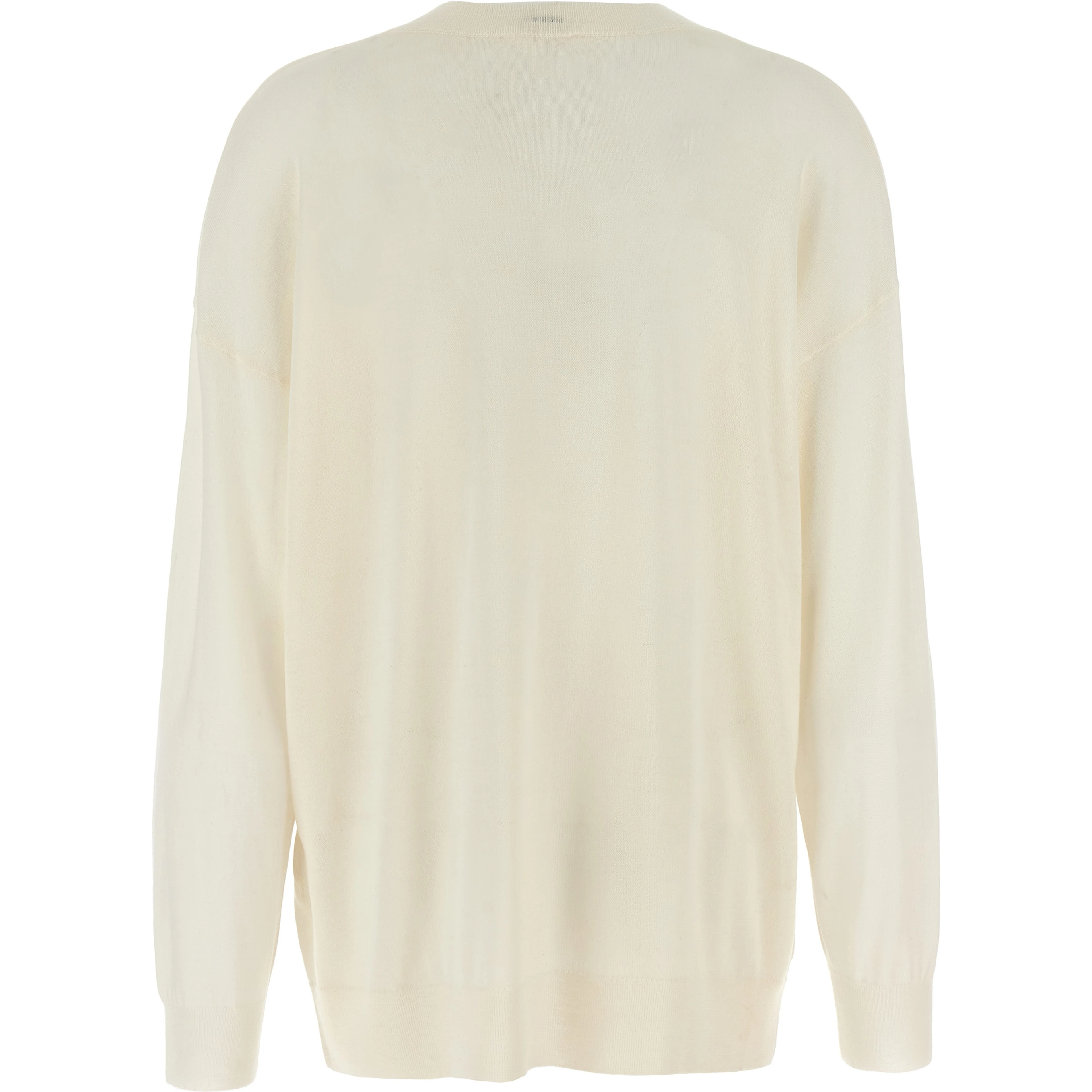 White Wool Cardigan