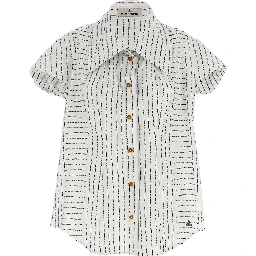 Bicolor Cotton Blouse