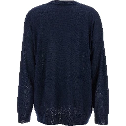 Blue Wool Cardigan