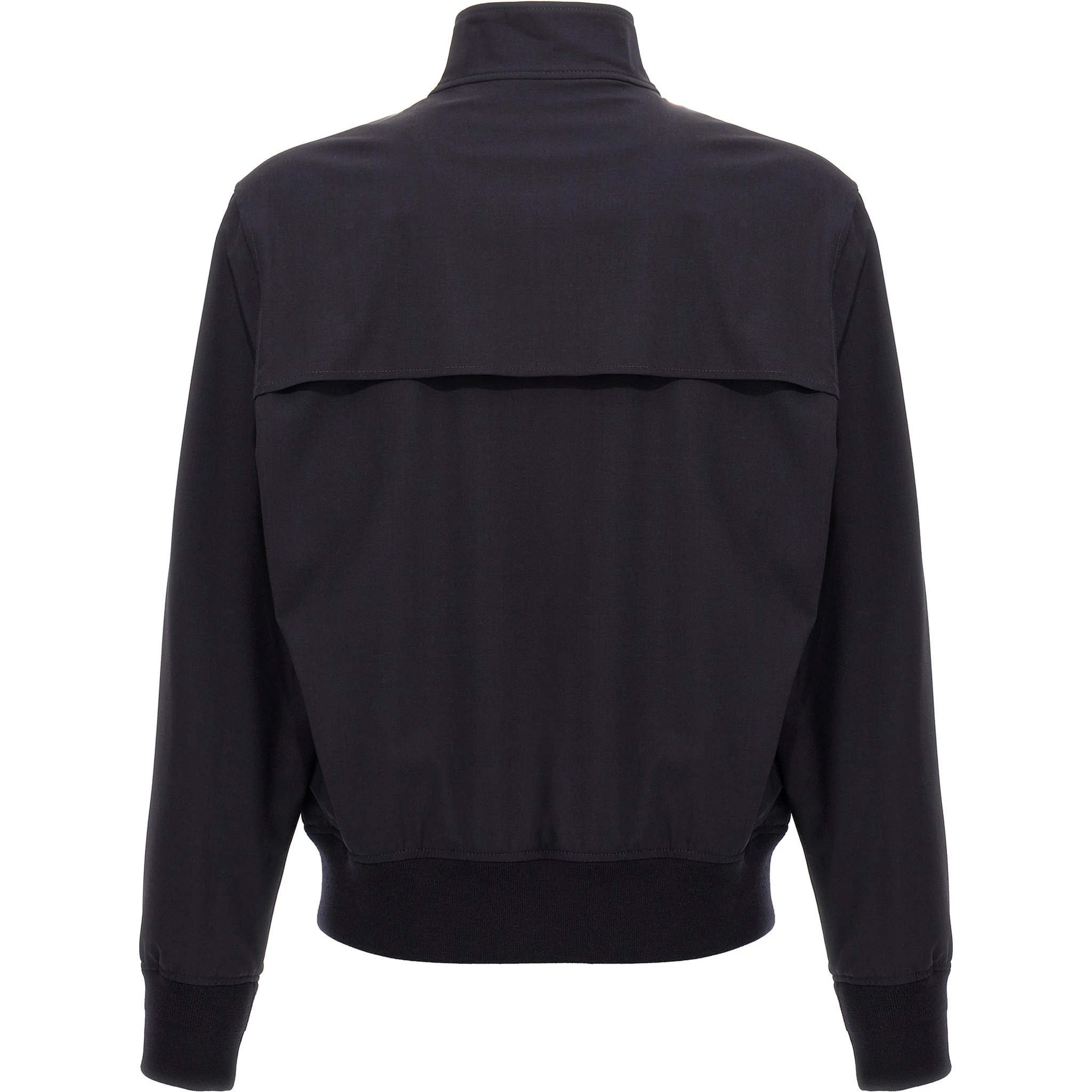 Blue Elastane Bomber