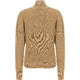 Beige Wool Cardigan